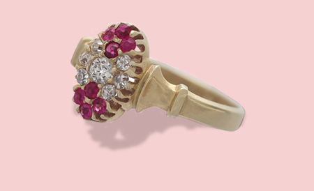 Ruby Engagement Ring