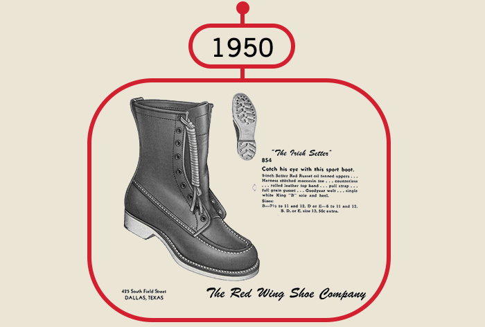 Where are red hot sale wing boots made