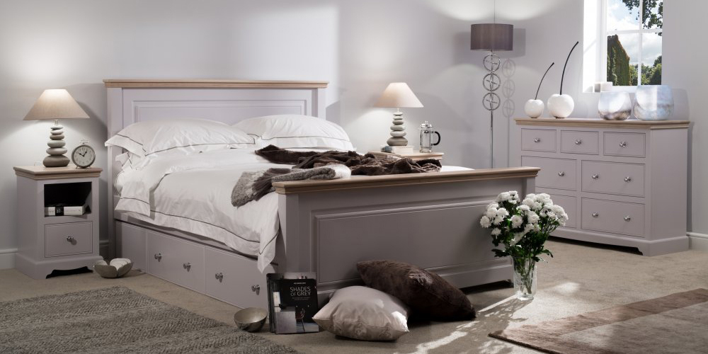 Norfolk Grey Bedroom Set