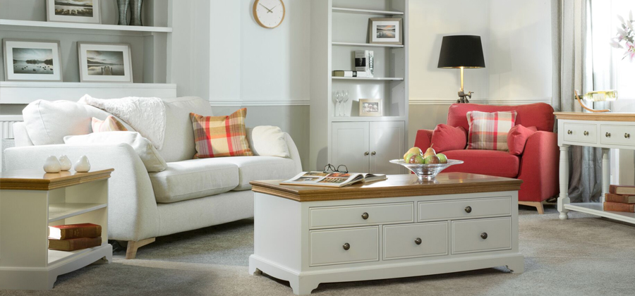 White and oak deals furniture