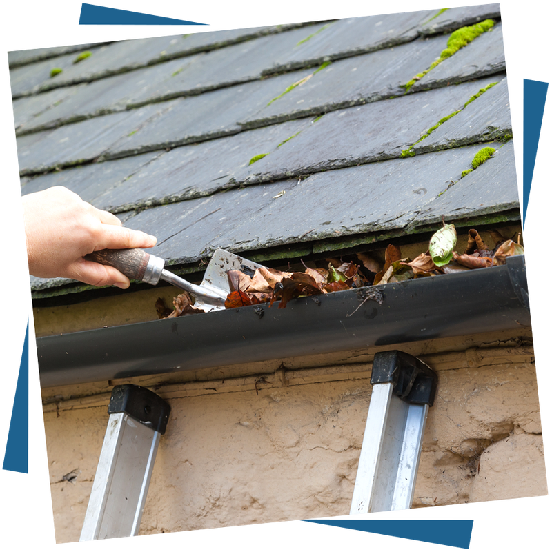 How To Best Clean Your Gutters Safely Using Ladders