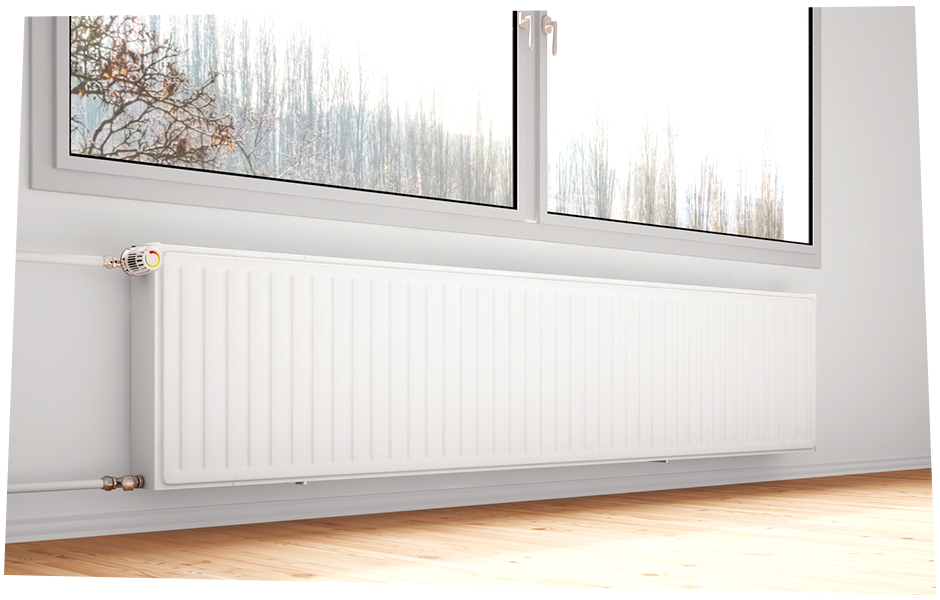 Large White Heating Designer Radiator