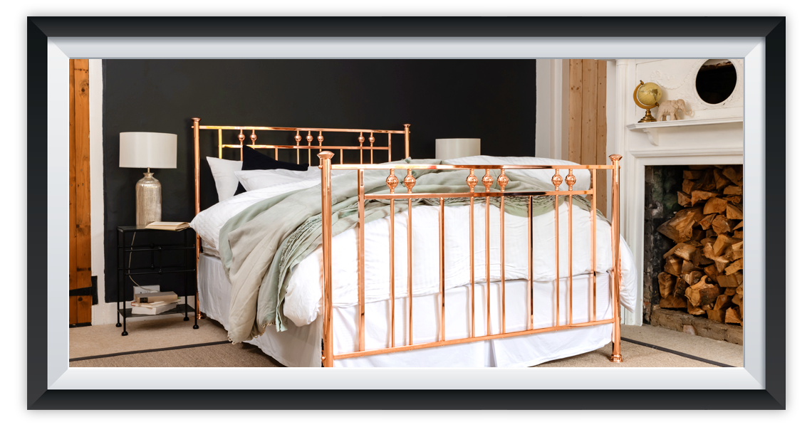 Copper bedding sale