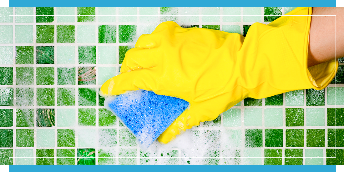 Safe Everyday Cleaning for Mosaic Tiles