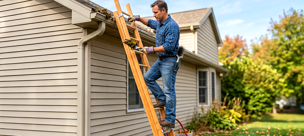 What Size Ladder Do You Need for Gutter Cleaning?