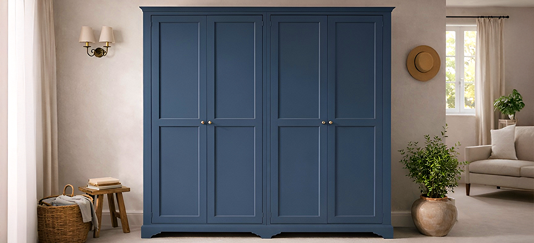 Blue Wardrobes for Depth and Sophistication