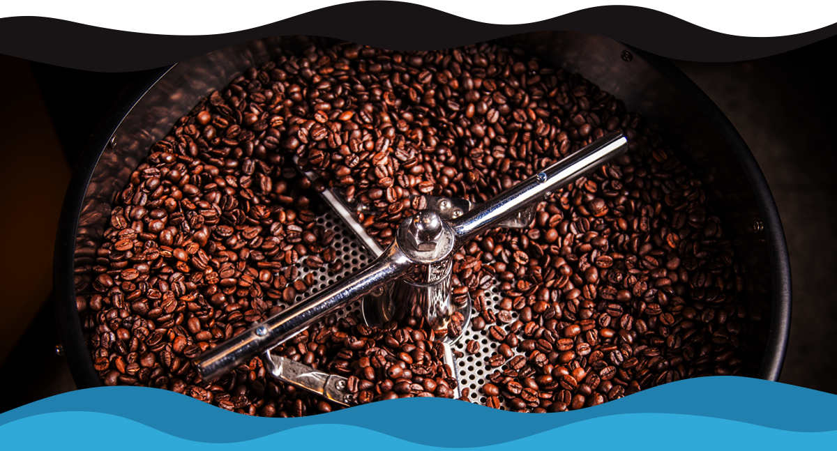 Coffee roasting machine