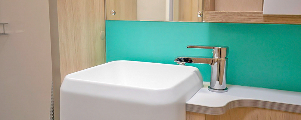 Combined Washroom Area