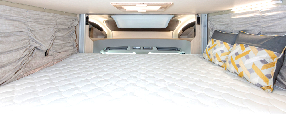 Optional Electric Drop-Down Double Bed