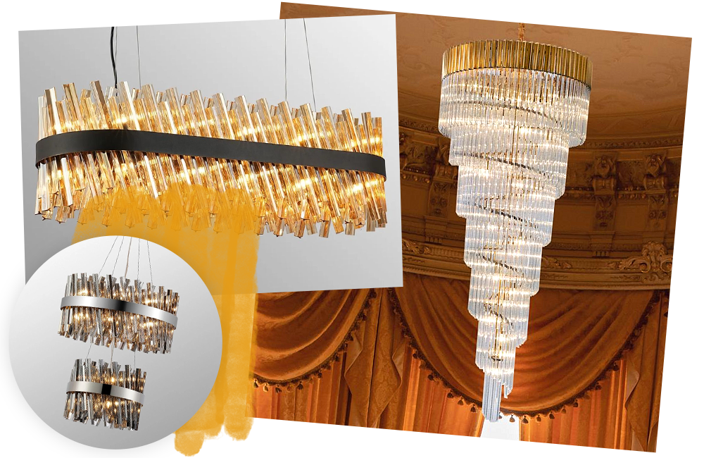 Large & Statement Chandeliers