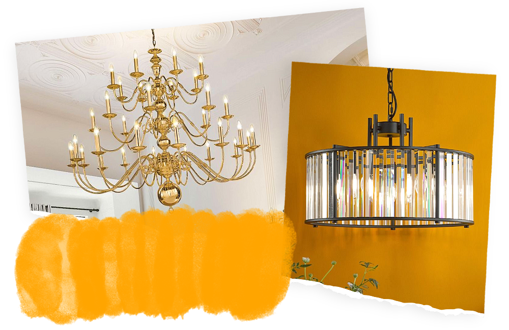Matching Your Chandelier with Wall Colours & Furniture