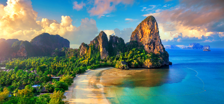 Krabi and Railay Beach: Cliffs and Crystal Waters