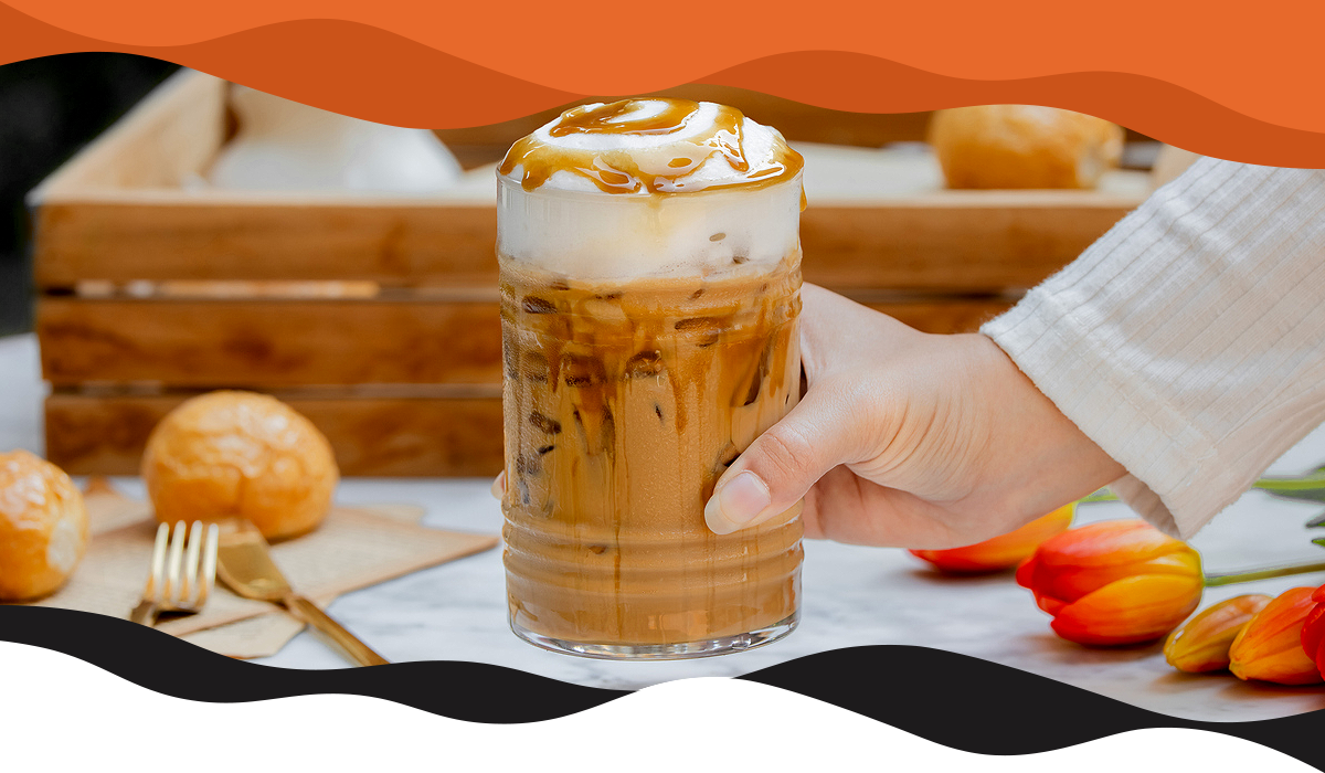 Salted Caramel Iced Coffee