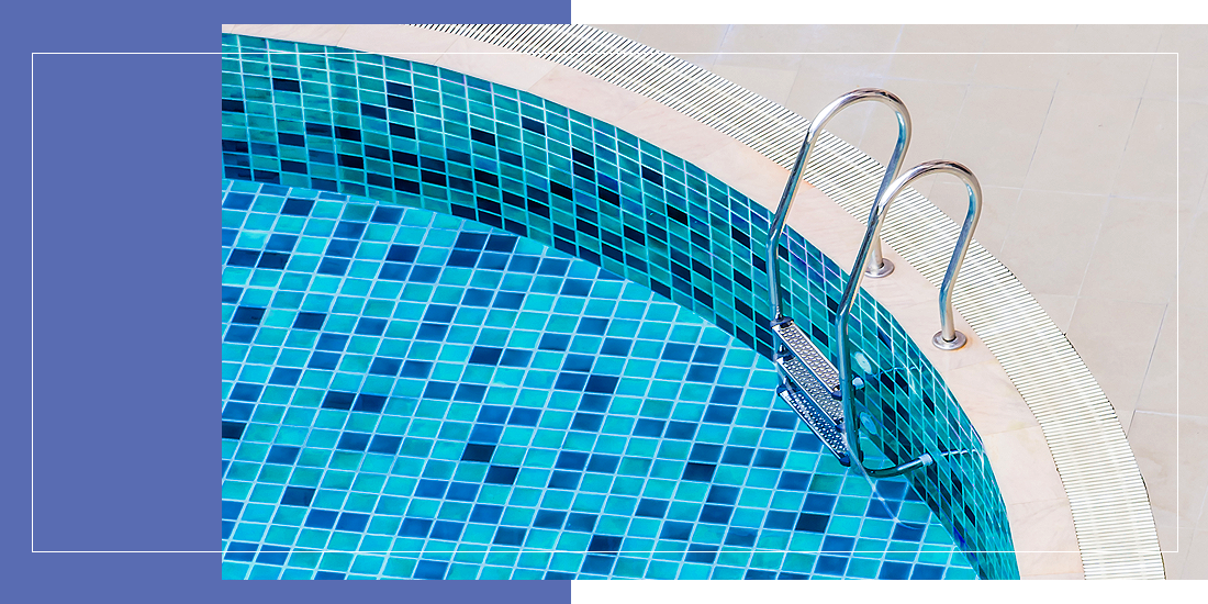 Highlighting Unique Pool Shapes and Features with Tiles