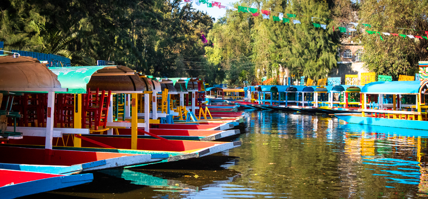 Cruise the Canals of Xochimilco