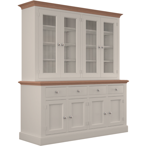 Millbrook Large Full Glazed Dresser