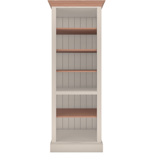 Millbrook Tall Narrow Open Shelf Bookcase