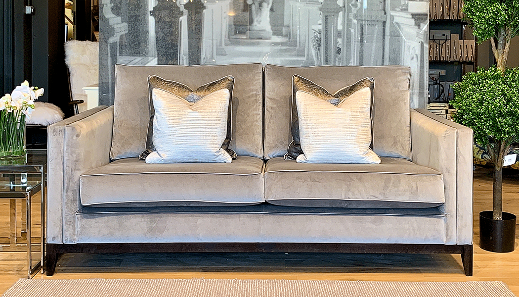 Shop Bespoke Grey Sofas and Living Room Furniture at Oliver Matthews