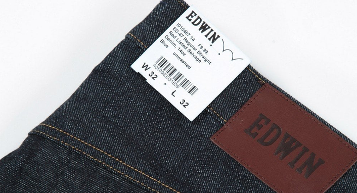 How EDWIN Selvage Denim got even better — Genius Clothing and Footwear  Dublin