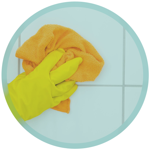 Grouting Sponge With Microfiber Hazing Surface