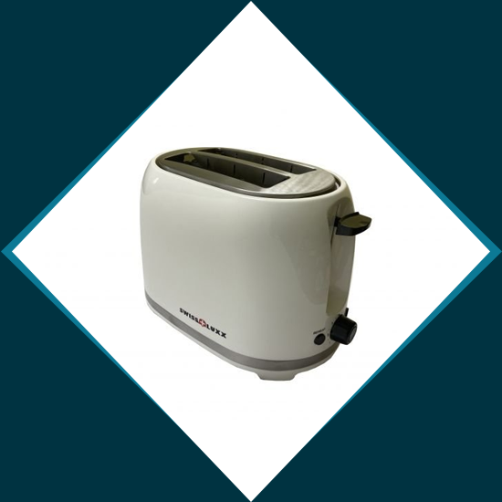 Deluxe Caravan Toaster (White)