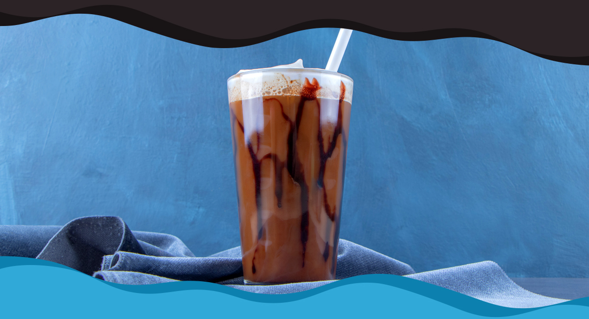 Iced coffee drink