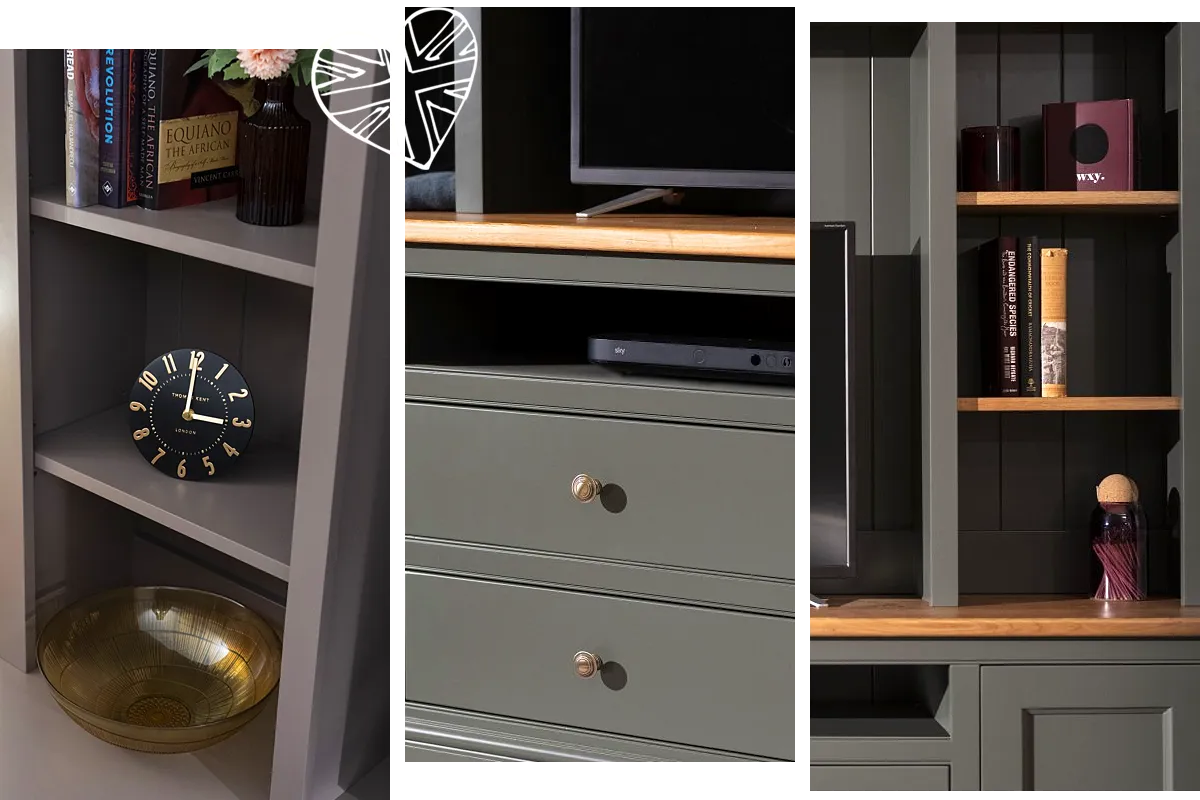 How to Dress Your Media Wall Unit