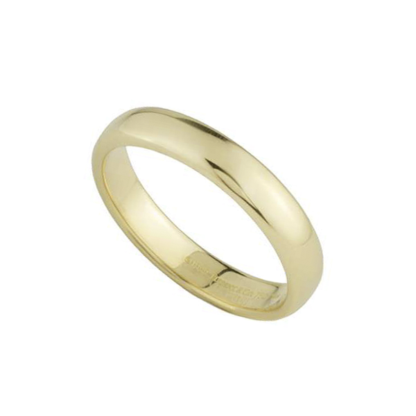 Tiffany Classic Wedding Band in 18k Yellow Gold (4.5mm)