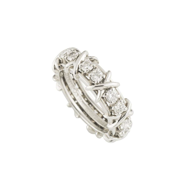 Schlumberger Sixteen Stone Ring