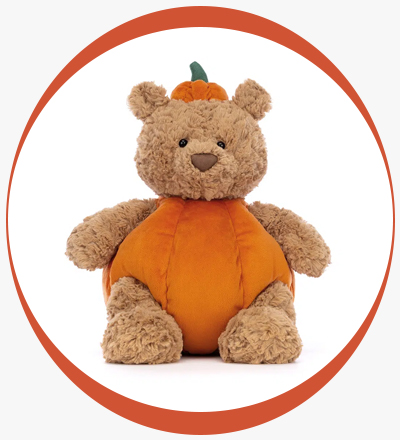 Jellycat launches Halloween toys, from Ooky bat to pumpkins