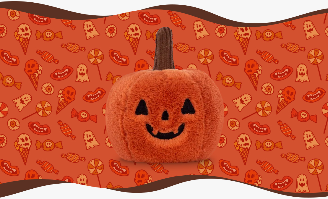 Jellycat launches Halloween toys, from Ooky bat to pumpkins