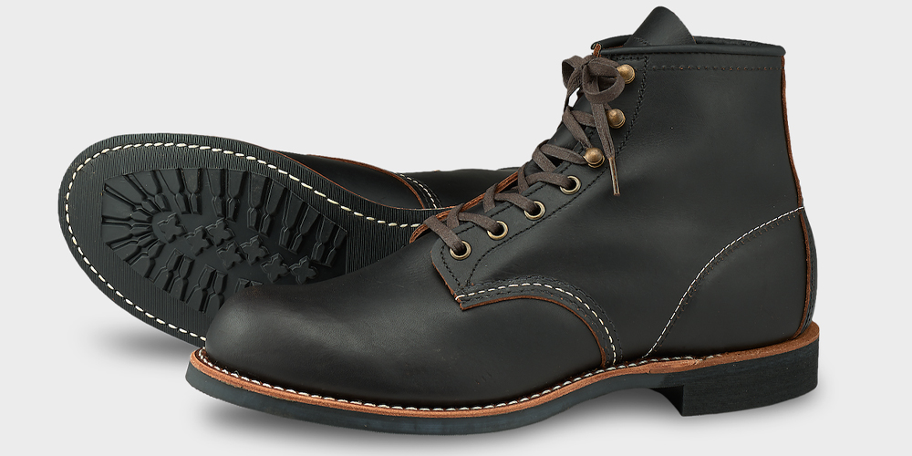 Dyed my brown Redwings black (pics included) : r/goodyearwelt