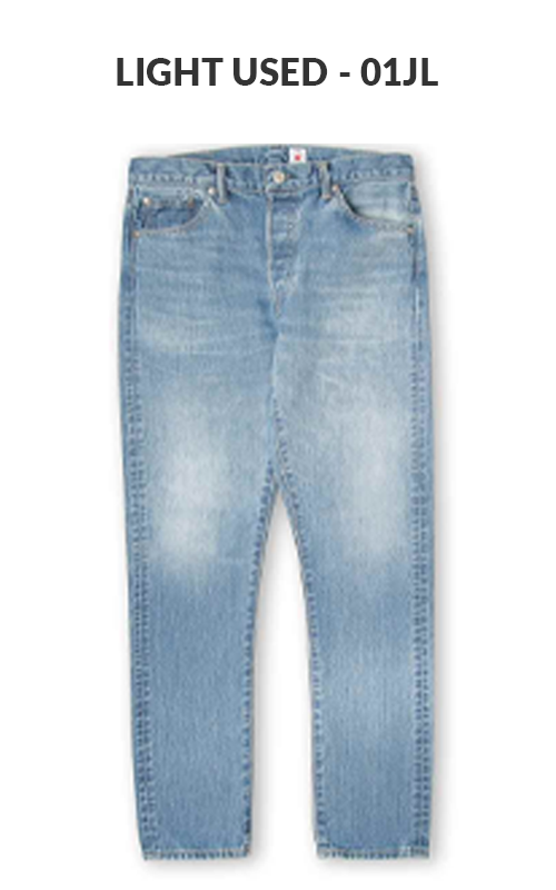 EDWIN Slim Tapered Jeans - Blue - Light Used