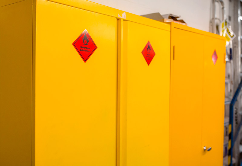 How To Store Hazardous Materials For Commercial Use NSS