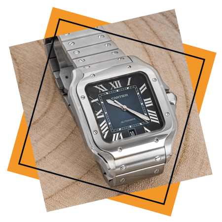 Cartier santos resale outlet value