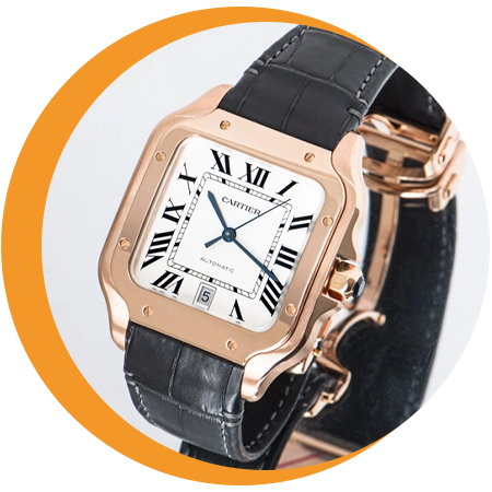 Cartier hot sale transparent watch