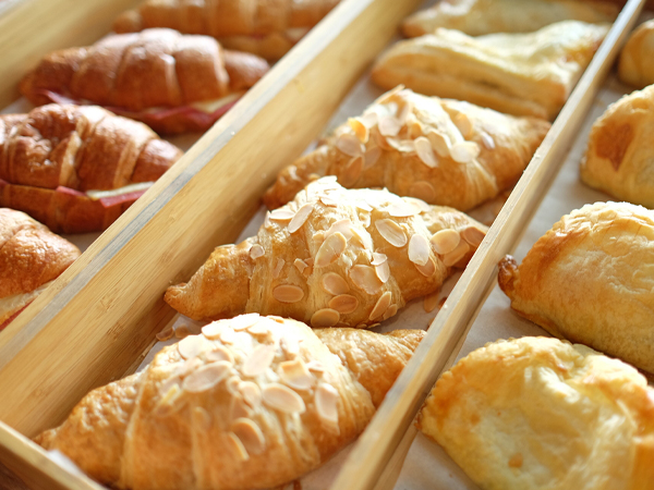 Selection of croissants