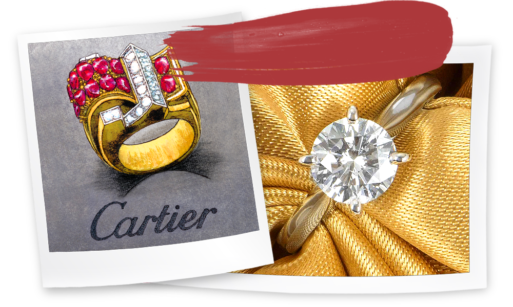 Jewelry brands like online cartier