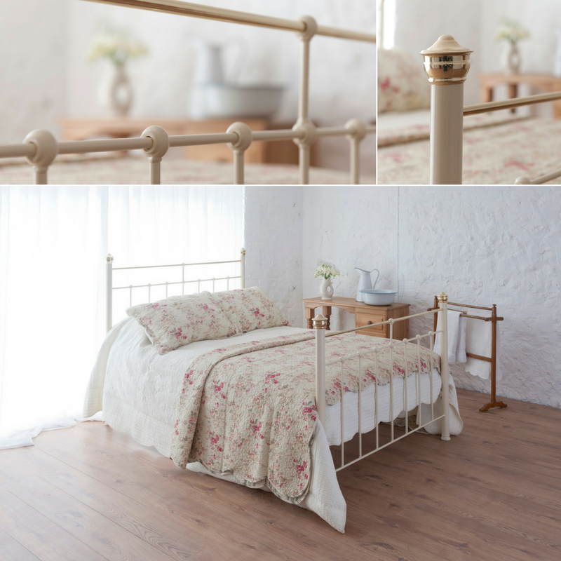 Beatrice Iron And Brass Bed