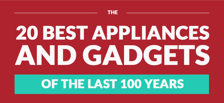 20 Best Appliances And Gadgets Of The Last 100 Years